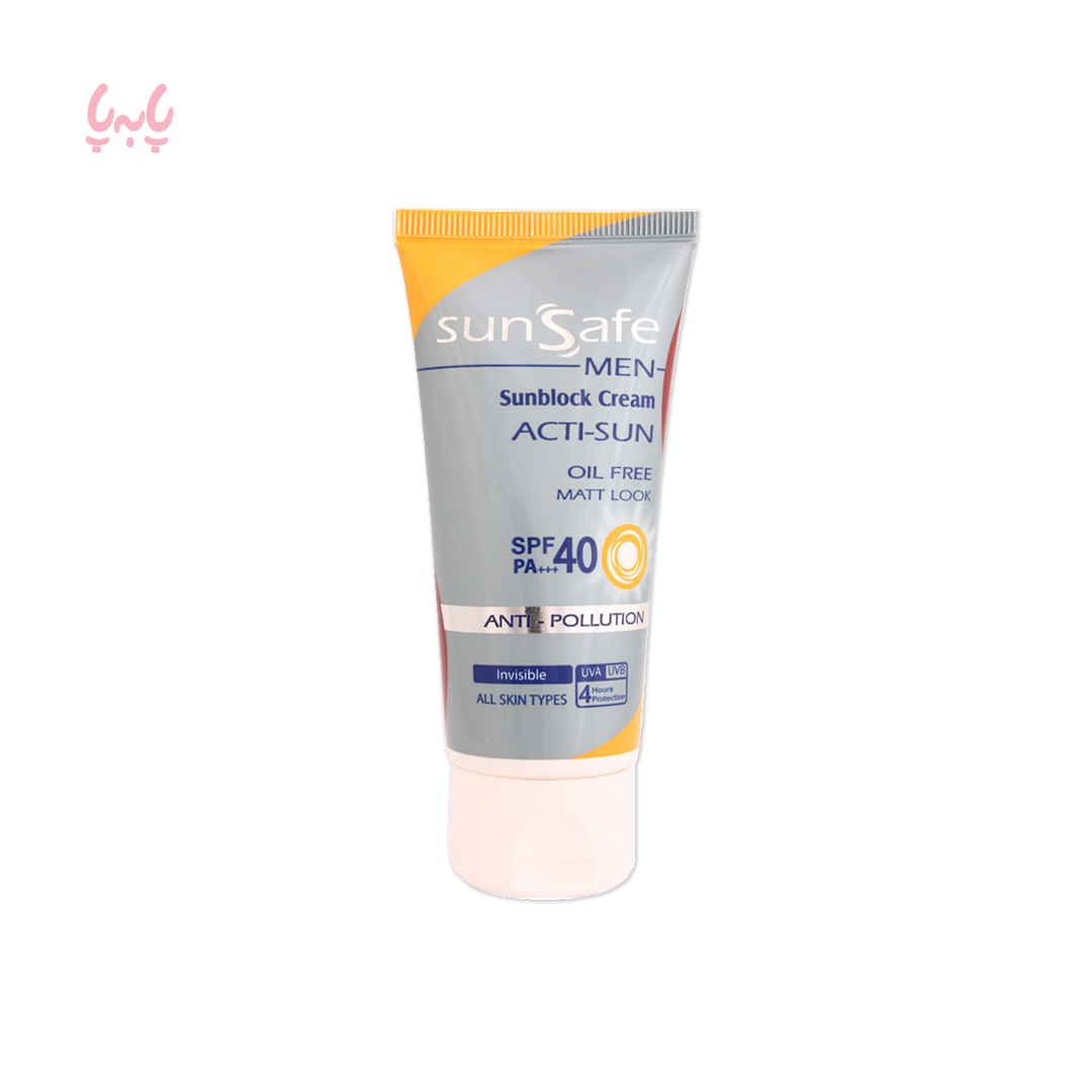 کرم ضد آفتاب SPF40 آقایان سان سیف